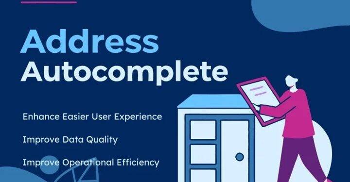 Improving business efficiency using address autofill API