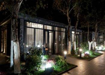 Renovating Landscaping At Night With Outdoor Lighting